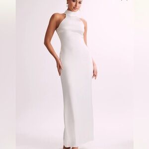 White Meshki Claire Dress